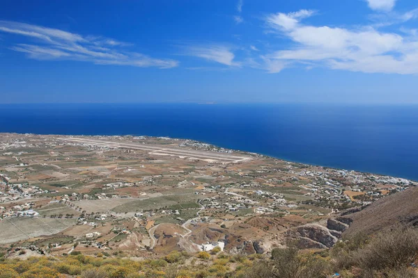 Blick Auf Die Stadt Mittelmeer — Stockfoto