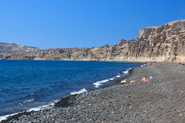 spiaggia di Vlychada - Santorini