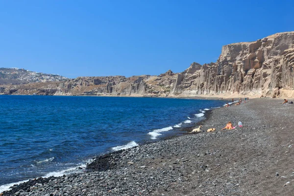 Spiaggia Vlychada Santorini — Foto Stock