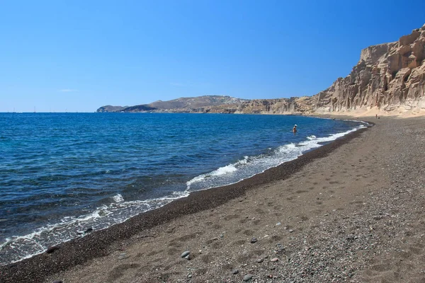 Spiaggia Vlychada Santorini — ストック写真