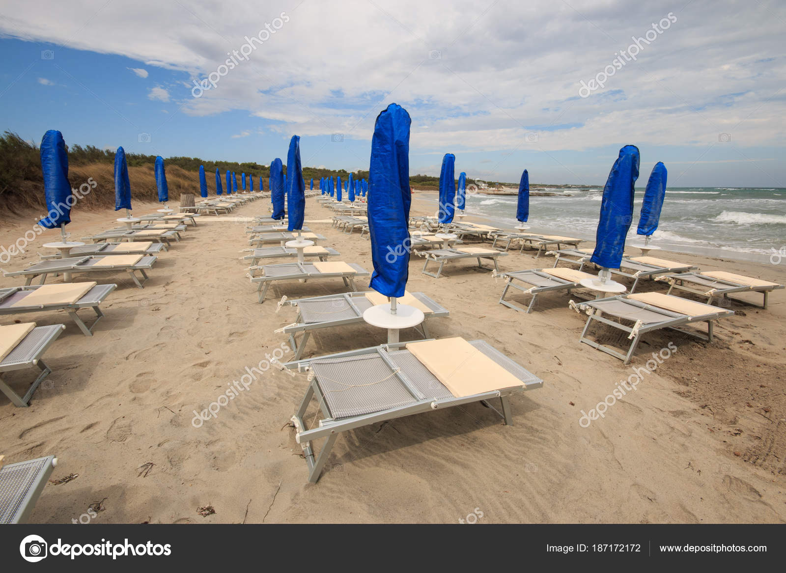 Beach San Foca Salento Stock Photo Zocchi2 187172172
