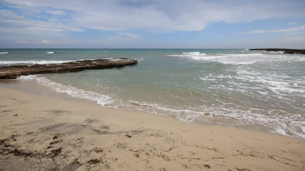 Pláž San Foca Salento — Stock fotografie