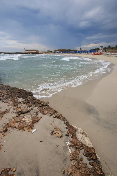 Strand San Foca Salento — Stockfoto