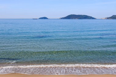 Lerici Beach bahar - Liguria