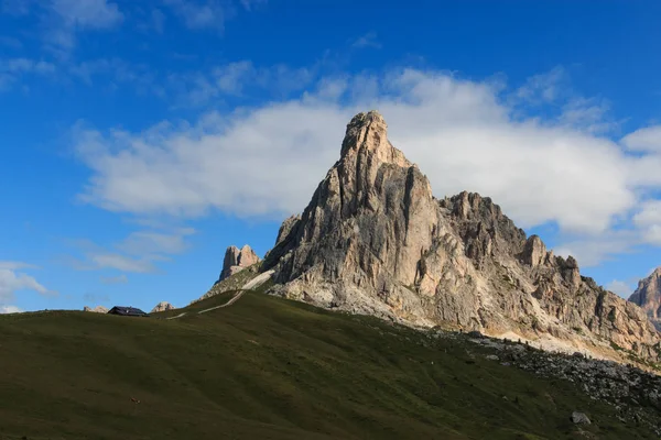 Monte Gusela Passo Giau Colle Santa Lucia Dolomiti — Zdjęcie stockowe