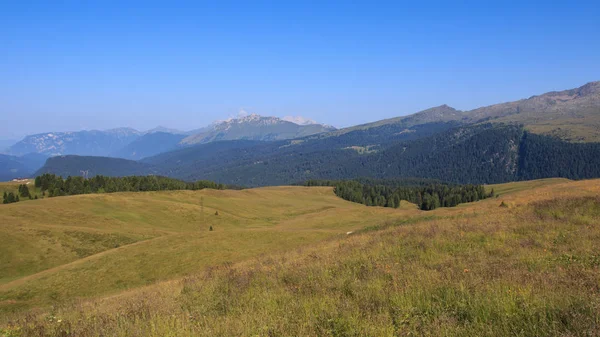 Красивый Пейзаж Панорама Хижины Сегантини Доломиты — стоковое фото