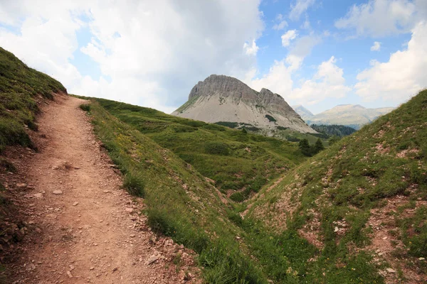 Path Segantini Hut Dolomites — Stock Photo, Image