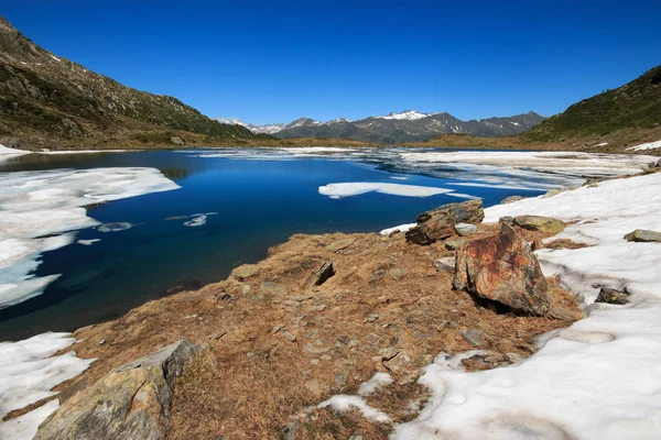 Lago Prato Svizzera — Stockfoto