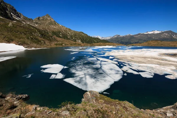 Lago Prato Svizzera — Stock fotografie