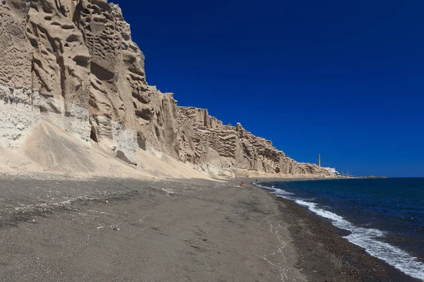 Vlychada Sahili 'nin güzel manzarası - Santorini