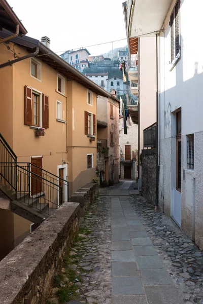 Paese Colonno Lago Como — Foto Stock