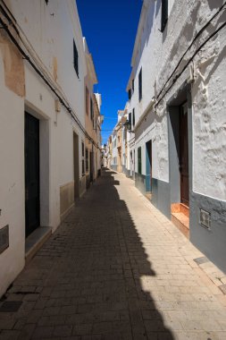 Ciutadella de Menorca 'daki sokak - Balear Adaları, 