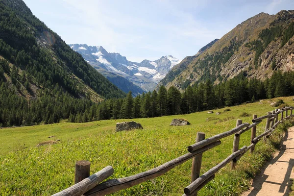 Weg Zur Schutzhütte Vittorio Sella Valnontey Nationalpark Gran Paradiso — Stockfoto