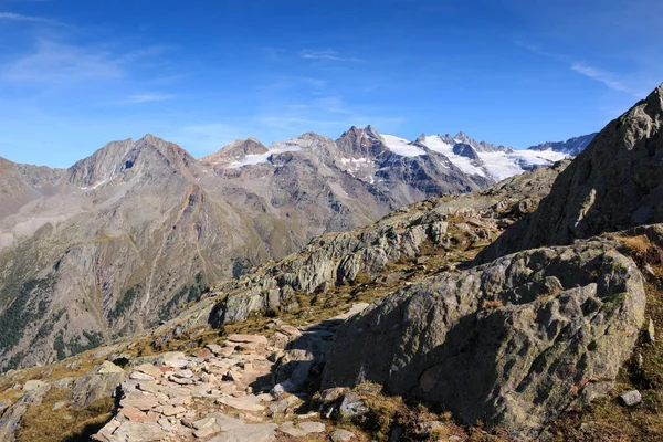 Landschap Het Bovenste Valnontey Nationaal Park Gran Paradiso — Stockfoto