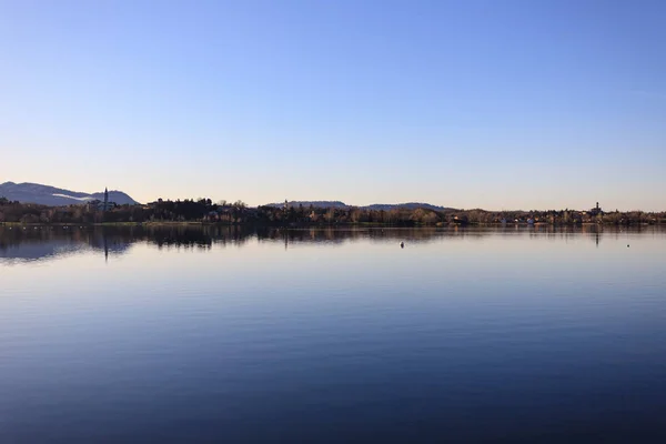 푸시아노 호수의 아름다운 — 스톡 사진