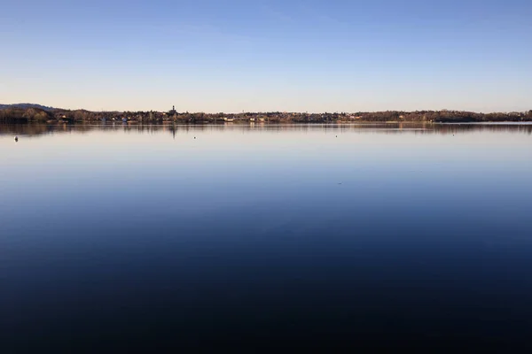 Schöne Aussicht Auf Den Pusianer See — Stockfoto