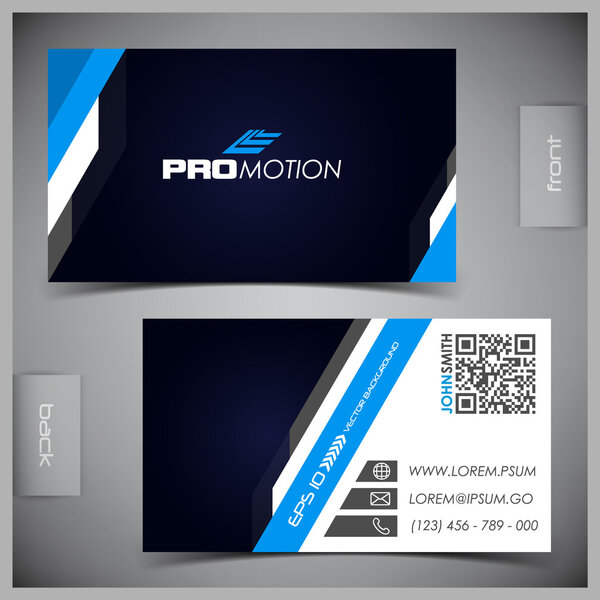 Векторный набор креативных бизнес-карт
