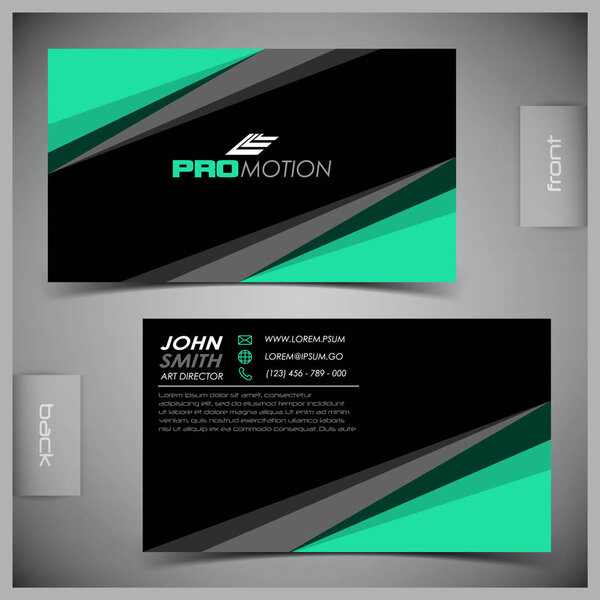 Векторный набор креативных бизнес-карт
