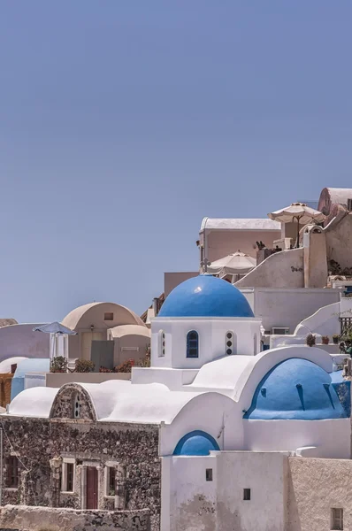 Santorini kyrka i Oia — Stockfoto