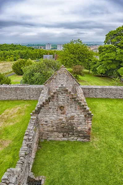 Руїни Craigmillar замку церкви — стокове фото