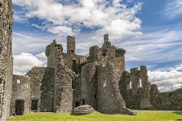 Cortile del castello di Kilchurn — Foto Stock