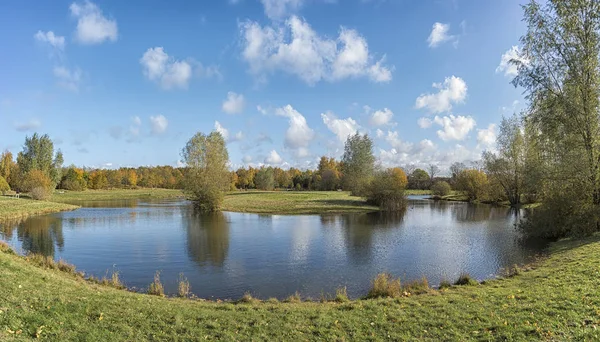 Хельсінгборг Barnskogen озеро — стокове фото