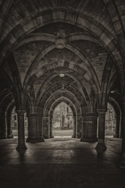 Chiostri dell'Università di Glasgow — Foto Stock