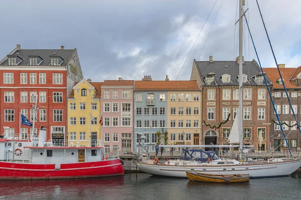 Kodaňský Nyhavn Waterfront — Stock fotografie