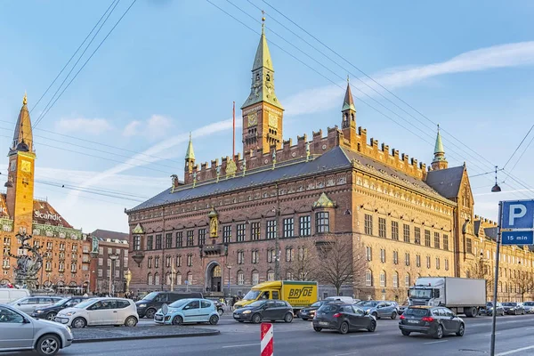 Plaza del Ayuntamiento de Copenhague — Foto de Stock