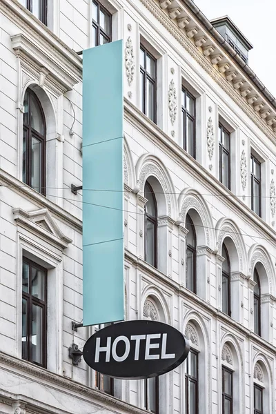 City Center Hotel Sign — стоковое фото