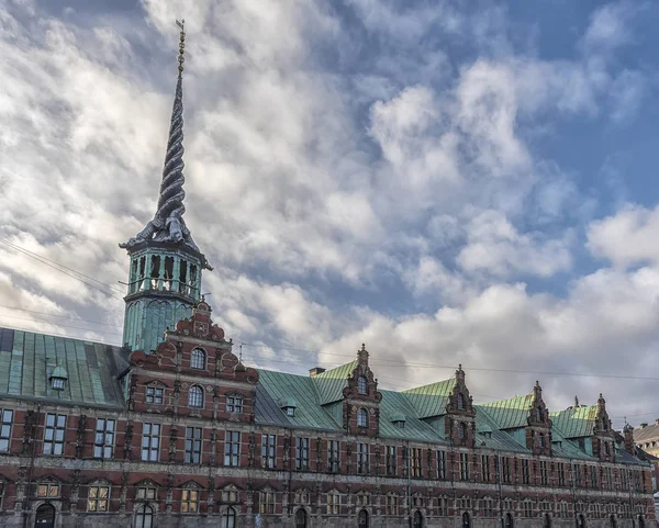 コペンハーゲンの旧証券取引所証券取引所 — ストック写真