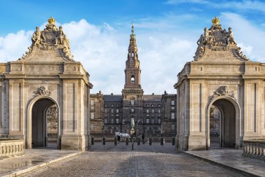 Kopenhag Christianborg Sarayı giriş