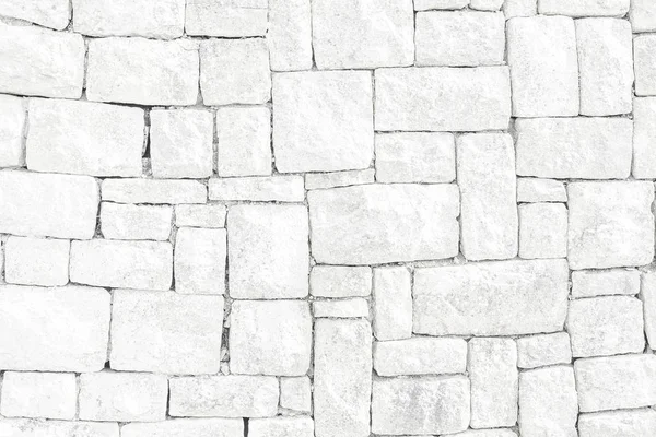 白色的石头墙 — 图库照片
