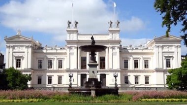 Lund Üniversitesi beyaz bina