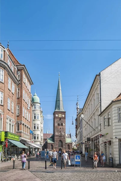 Aarhus utcai jelenet — Stock Fotó