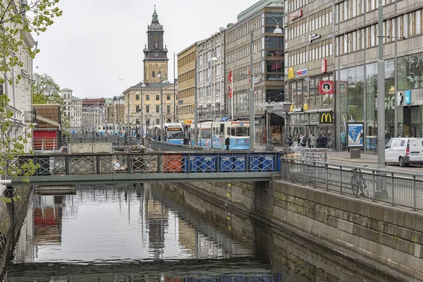 Gothenburg Canal Scene — Stock Photo, Image