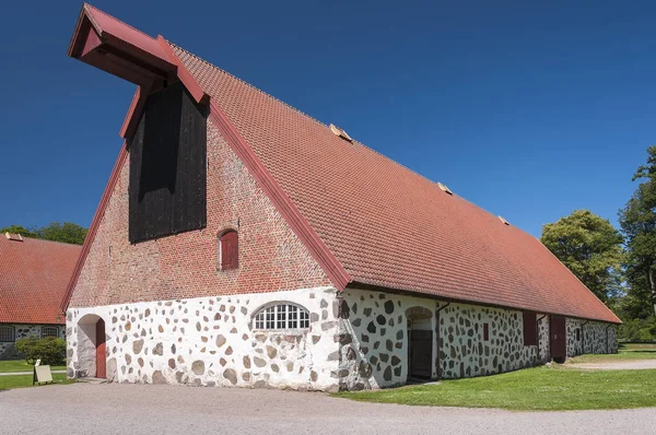 Stone Barn at Wanas Castle — Stock Photo, Image