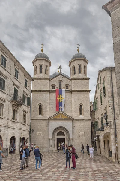 Montenegro Kotor Iglesia de San Nicolás —  Fotos de Stock