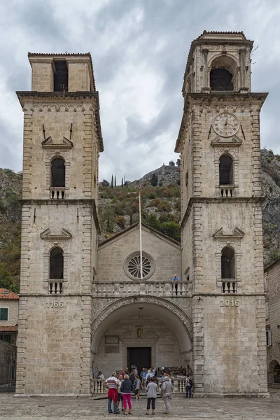 Montenegro Kotor katedral — Stockfoto