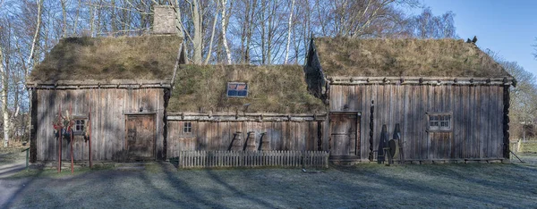 Открытый музей Фредриксдаля — стоковое фото