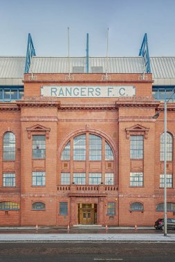 Rangers Ibrox Stadium cephe
