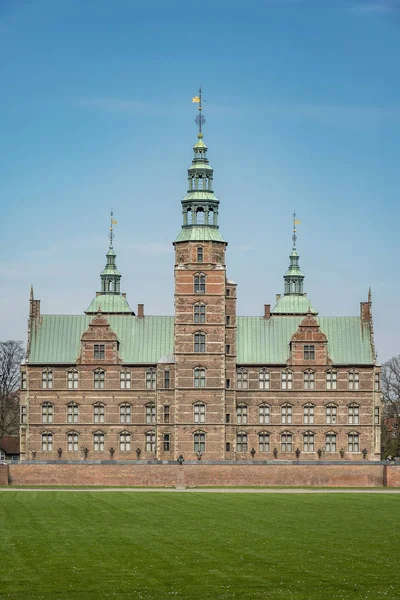 Kopenhagen Rosenborg Slot Facade — Stockfoto