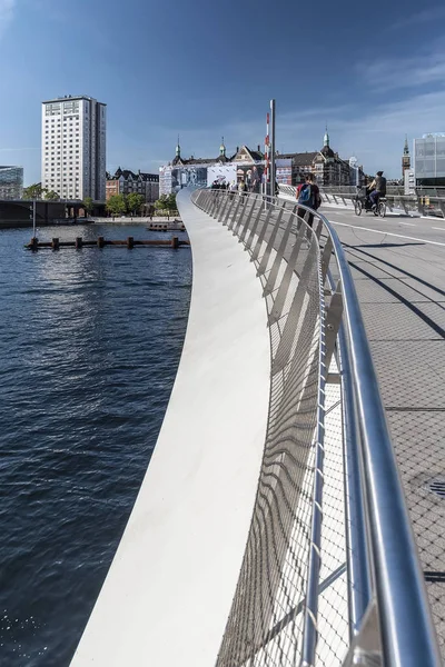 Most Lille Langebro w Kopenhadze — Zdjęcie stockowe