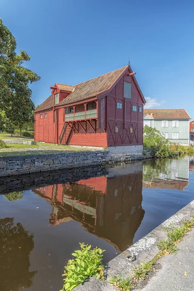 Karlshamn Riverside Mill House ou Grange — Photo