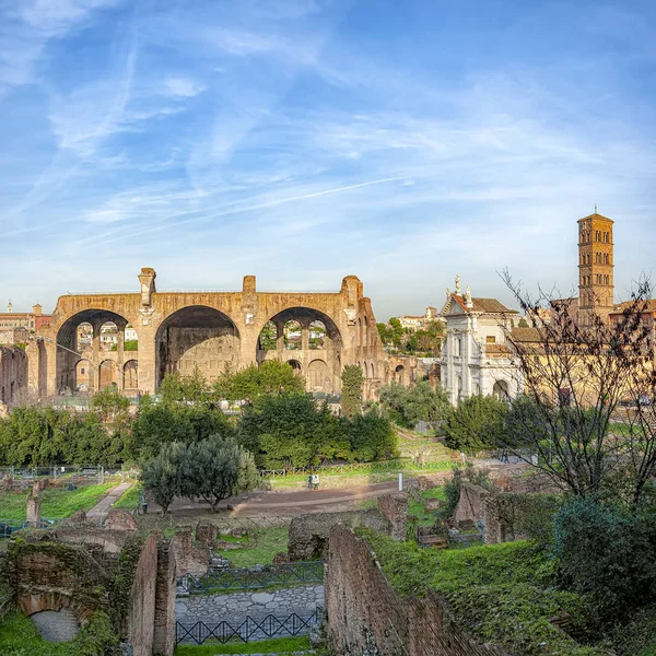 Konstantinische Basilika von Rom — Stockfoto