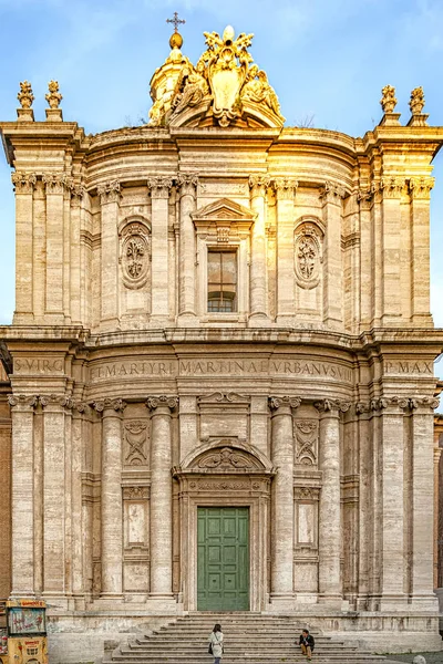 Roma Chiesa dei Santi Luca e Martina Ön Sayfa Editörü — Stok fotoğraf