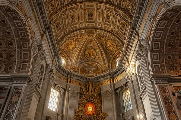 Rome Vatican City Cathedral Interior — Stock Photo, Image