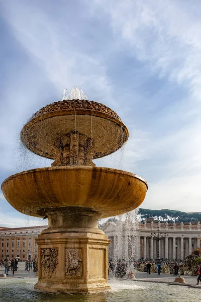 Roma Vatikan Şehir Çeşmesi — Stok fotoğraf