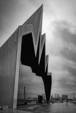 Glasgow Riverside Müzesi Dramatik Mono Manzarası