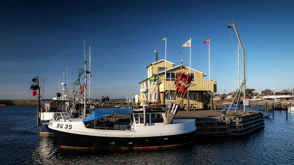 スウェーデンのバルセバック港 エイプリル社2020年5月5日 スウェーデンのスケーン地域のバルセバック港 — ストック写真